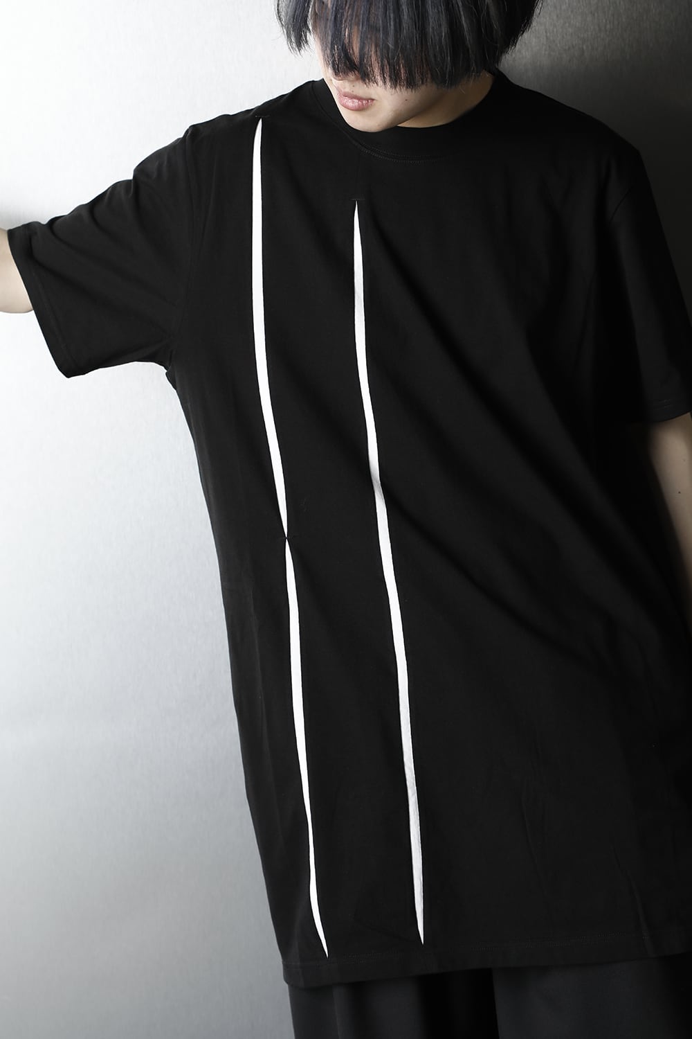 Cutting Blade Short Sleeves Cut Sew Black