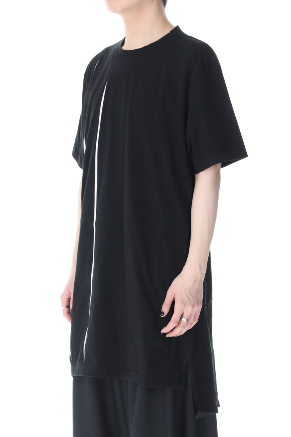 Cutting Blade Short Sleeves Cut Sew Black