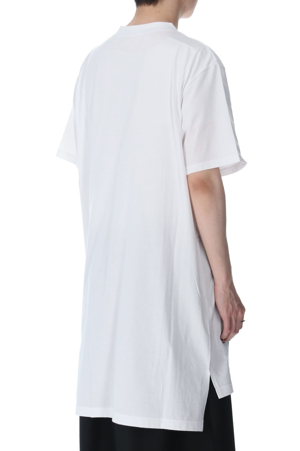 Cutting Blade Short Sleeves Cut Sew White