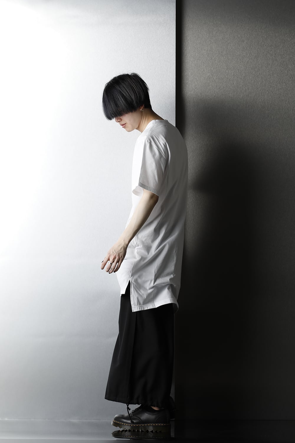 Cutting Blade Short Sleeves Cut Sew White