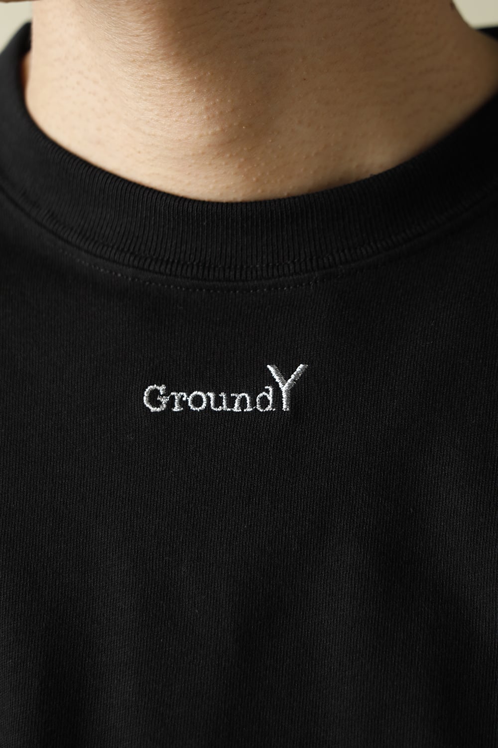 New Era × Ground Y Logo Cotton Tee
