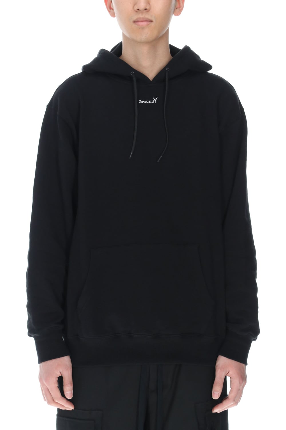 New Era × Ground Y Logo Sweat Pull Over Hoodie