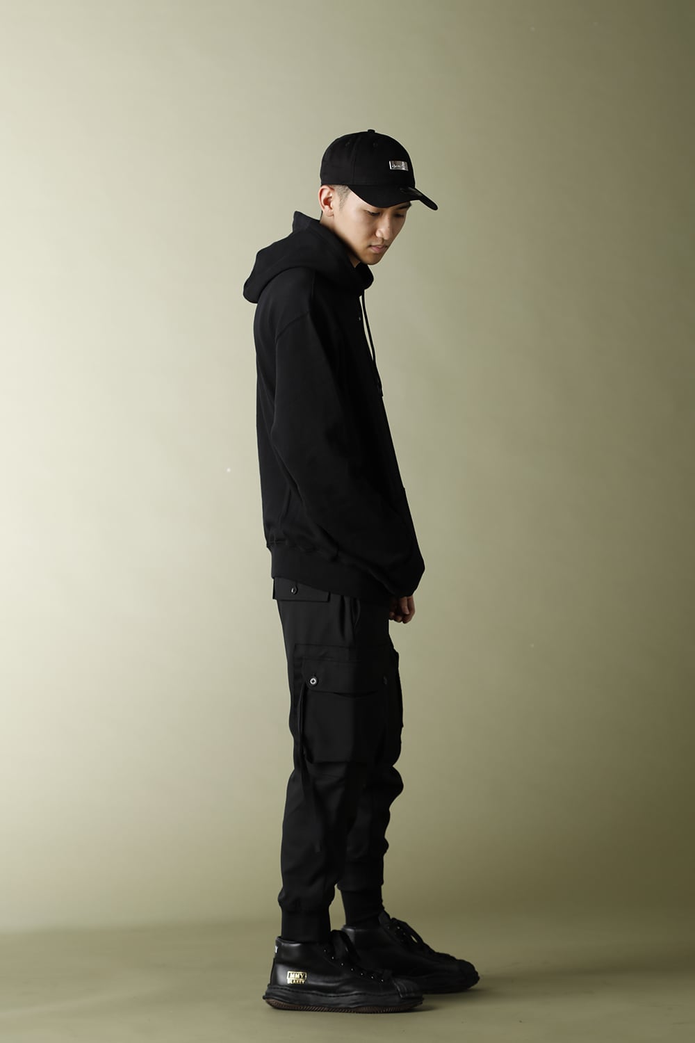 New Era × Ground Y Logo Sweat Pull Over Hoodie