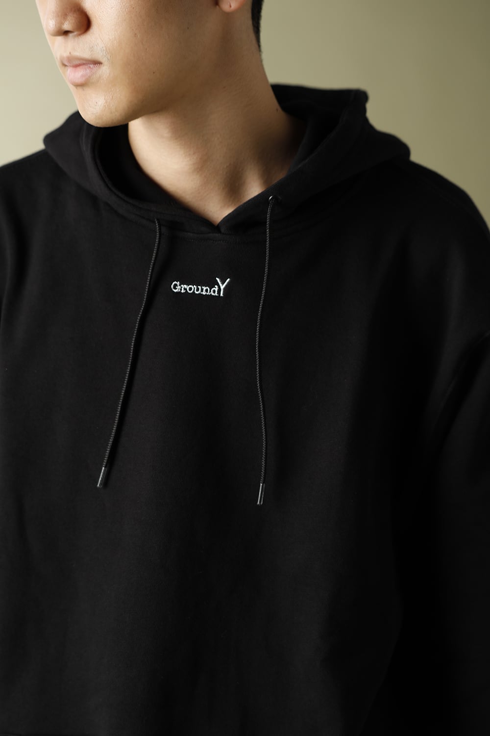 New Era × Ground Y Logo Sweat Pull Over Hoodie