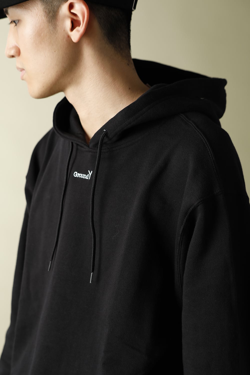 New Era × Ground Y Logo Sweat Pull Over Hoodie
