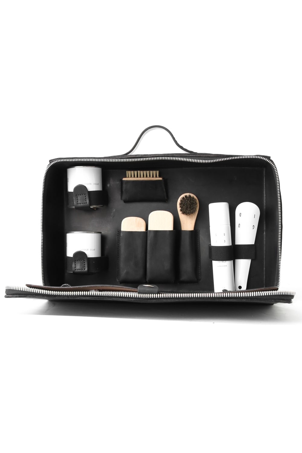 Shoe Care Set (Borsa Prota Prodotti) - Horse Full Grain Leather