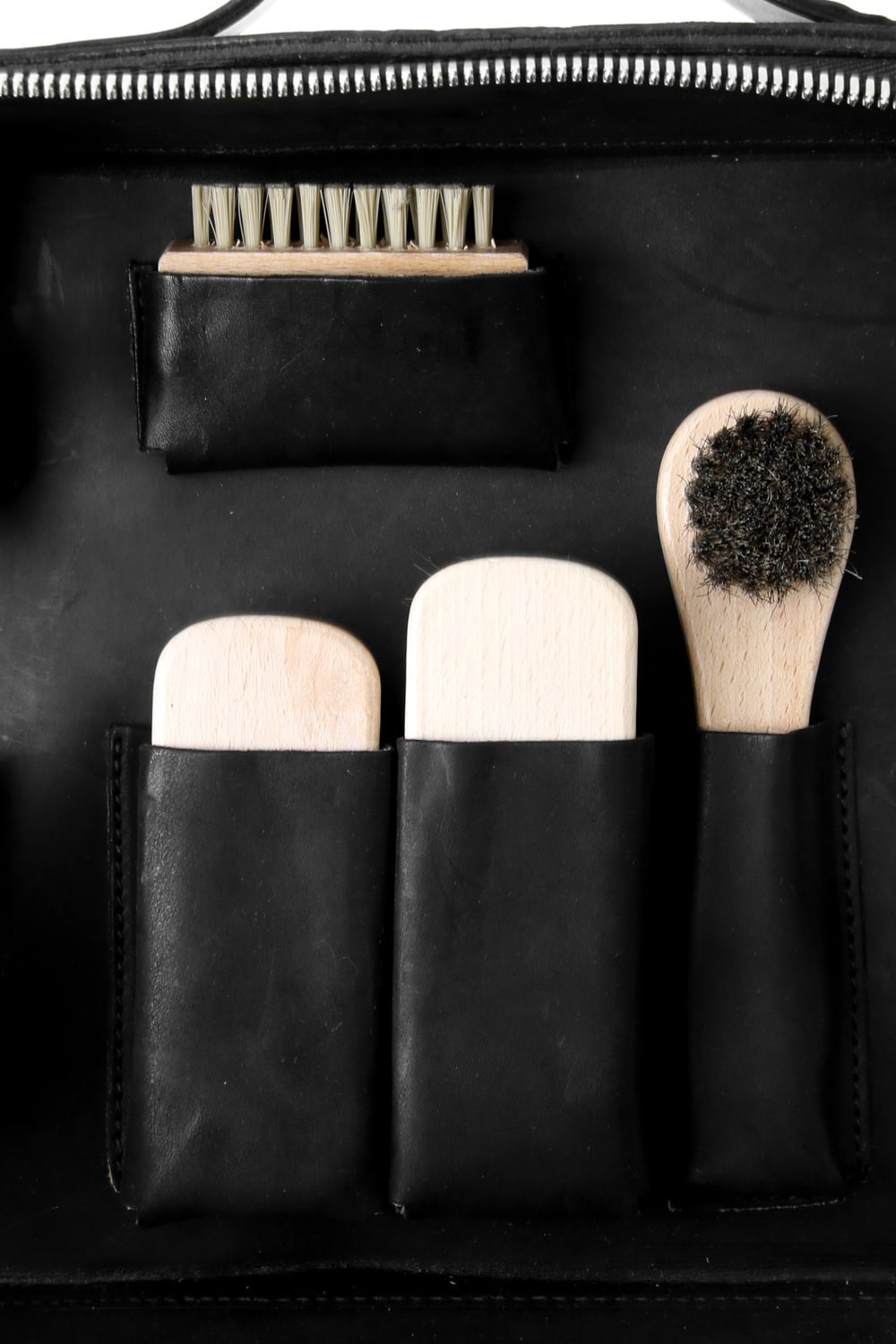 Shoe Care Set (Borsa Prota Prodotti) - Horse Full Grain Leather