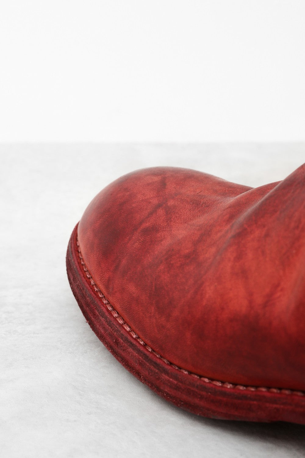 Back Zip Boots Double Sole - Horse Full Grain Leather