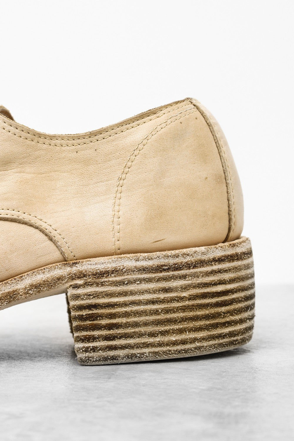 Derby Shoes Double Sole - Horse Full Grain Leather - CO13T