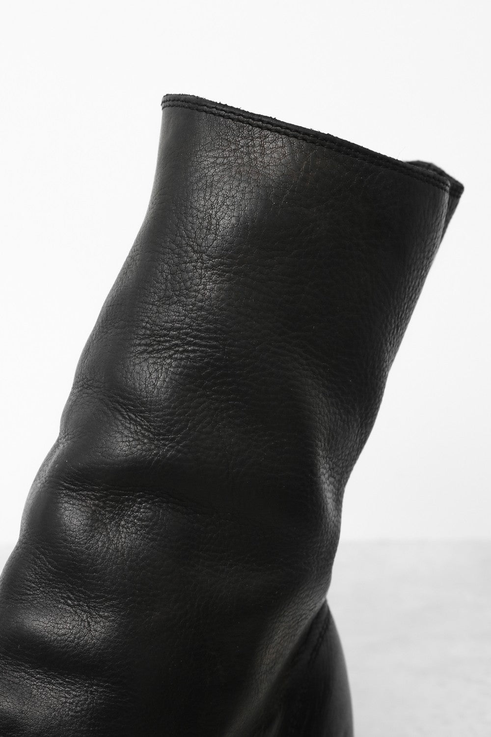 Side Zip Boots Double Sole - Soft Calf Full Grain Leather