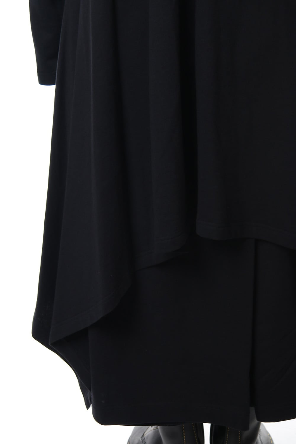 Side Flirted dress - blk