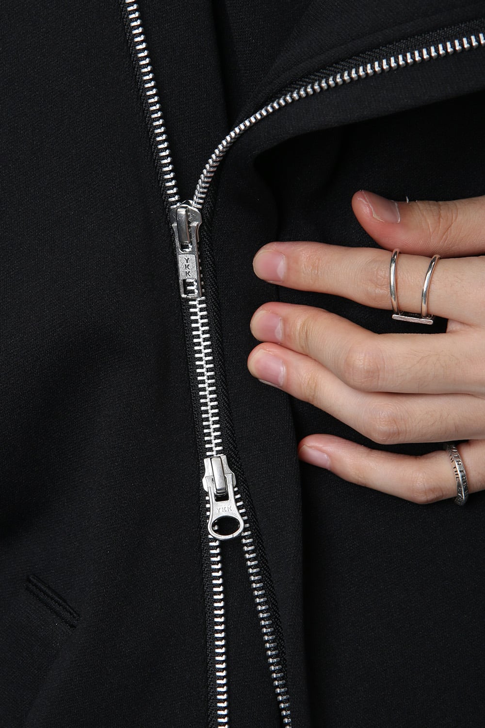 Double Hoodie - Black