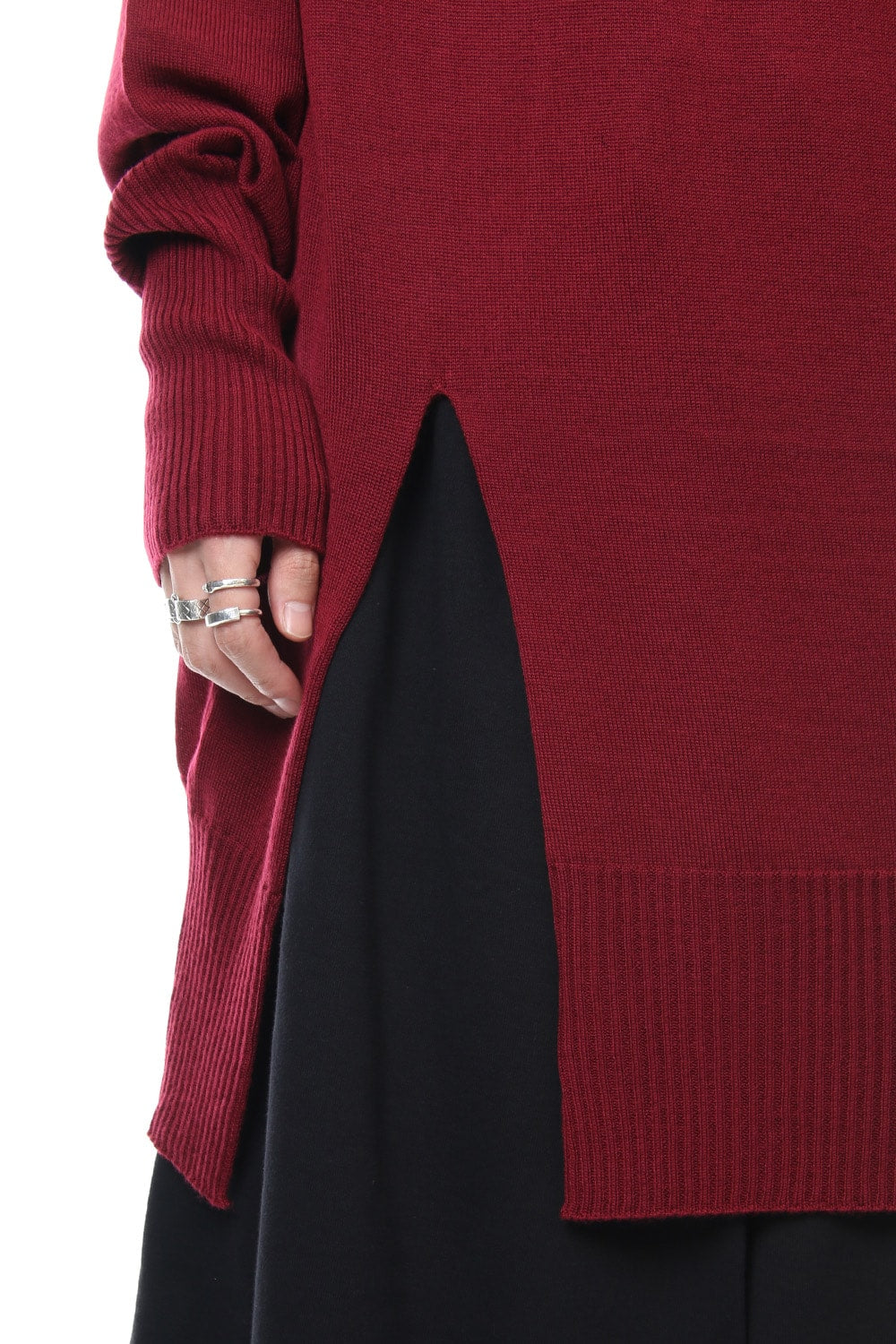 Long Slit Knit