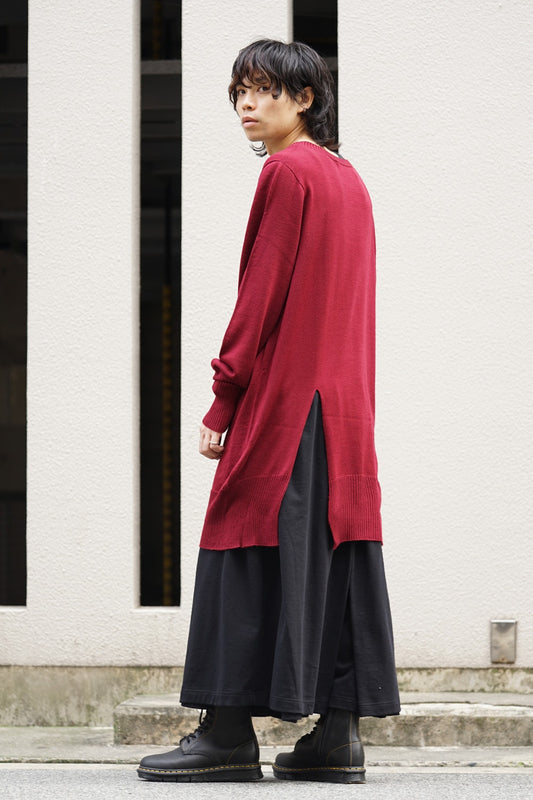 Long Slit Knit
