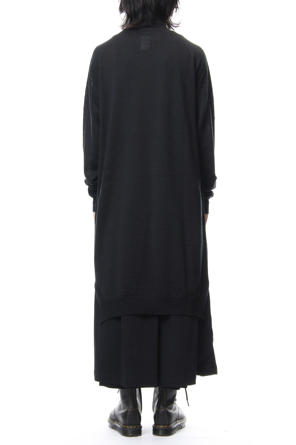 Long Turtle Knit-Black