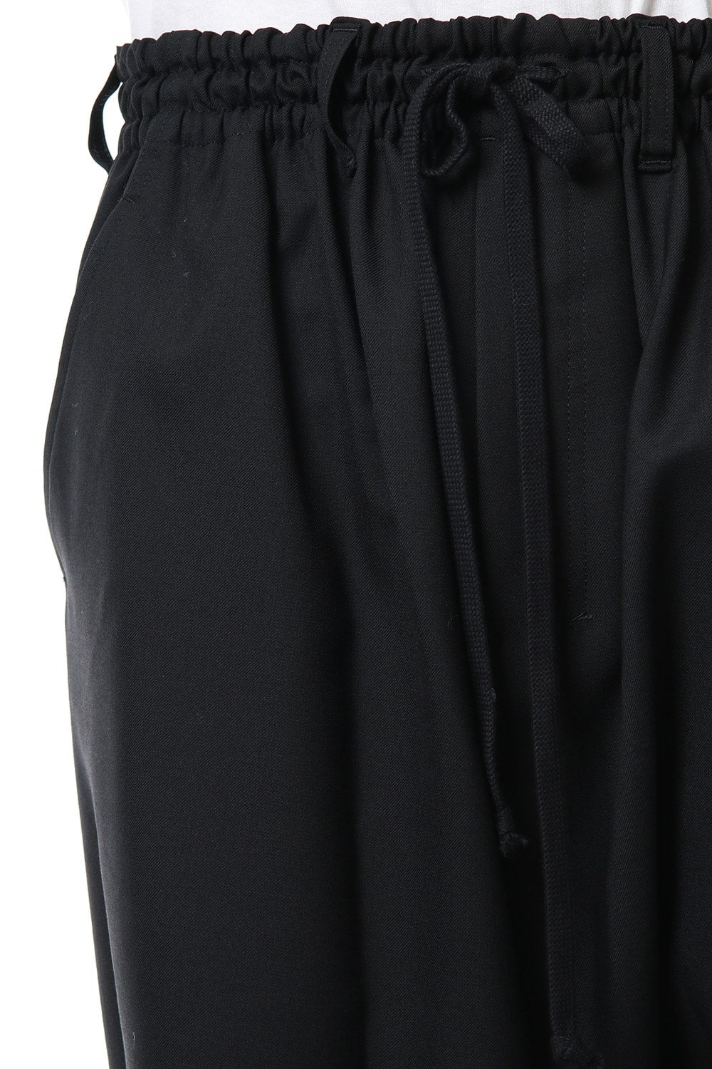 Hem rib line sarrouel pants