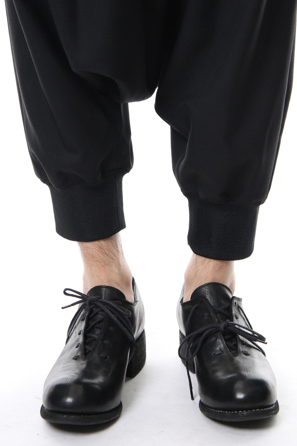 Hem rib line sarrouel pants