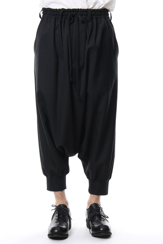 Hem rib line sarrouel pants