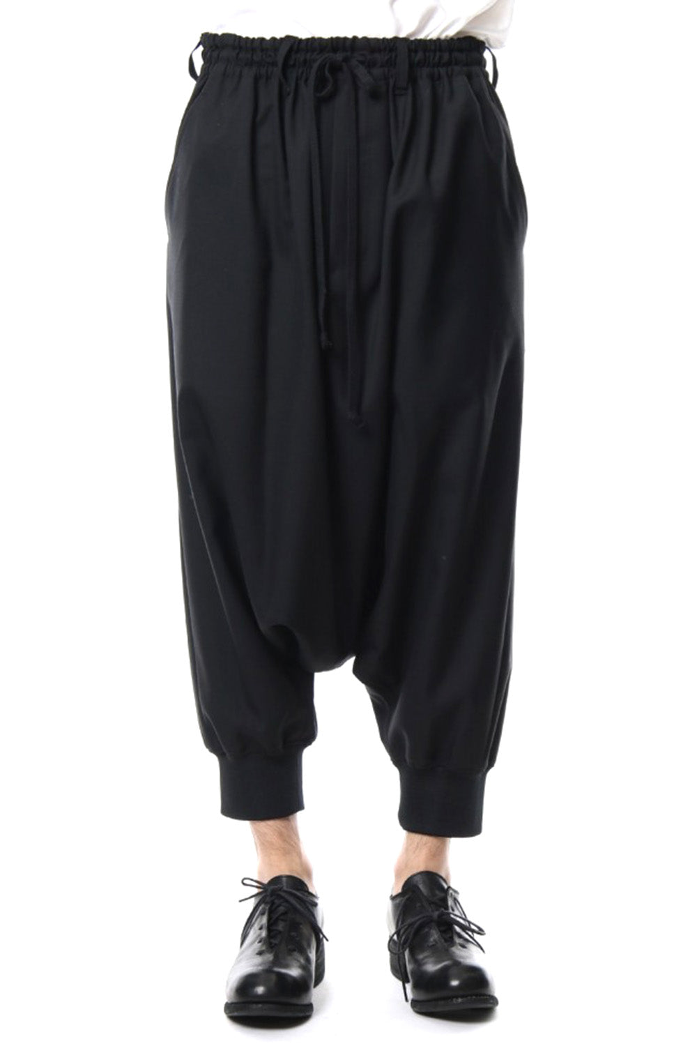 Hem rib line sarrouel pants