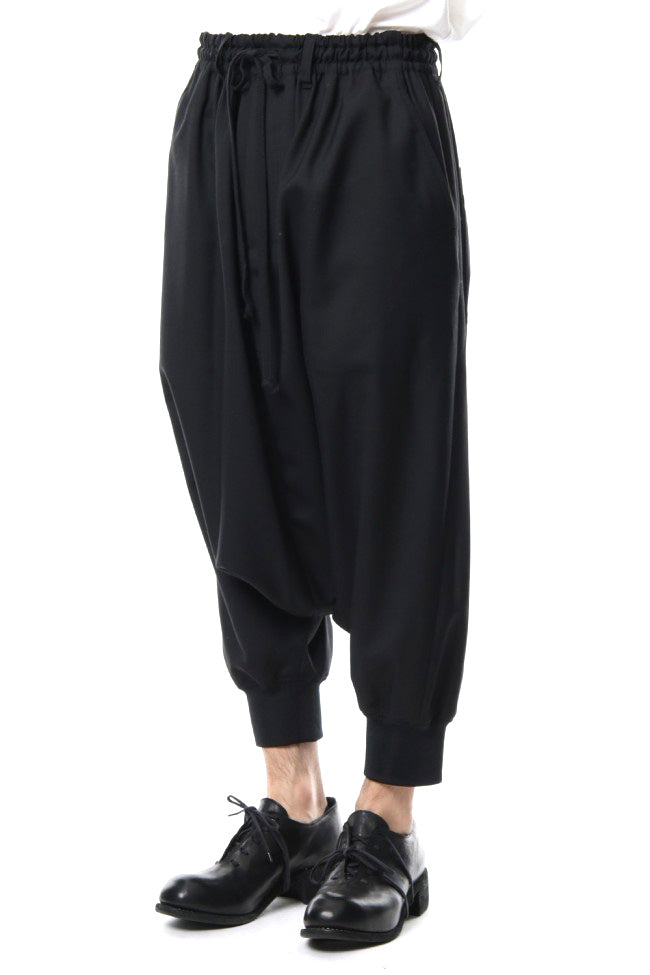 Hem rib line sarrouel pants