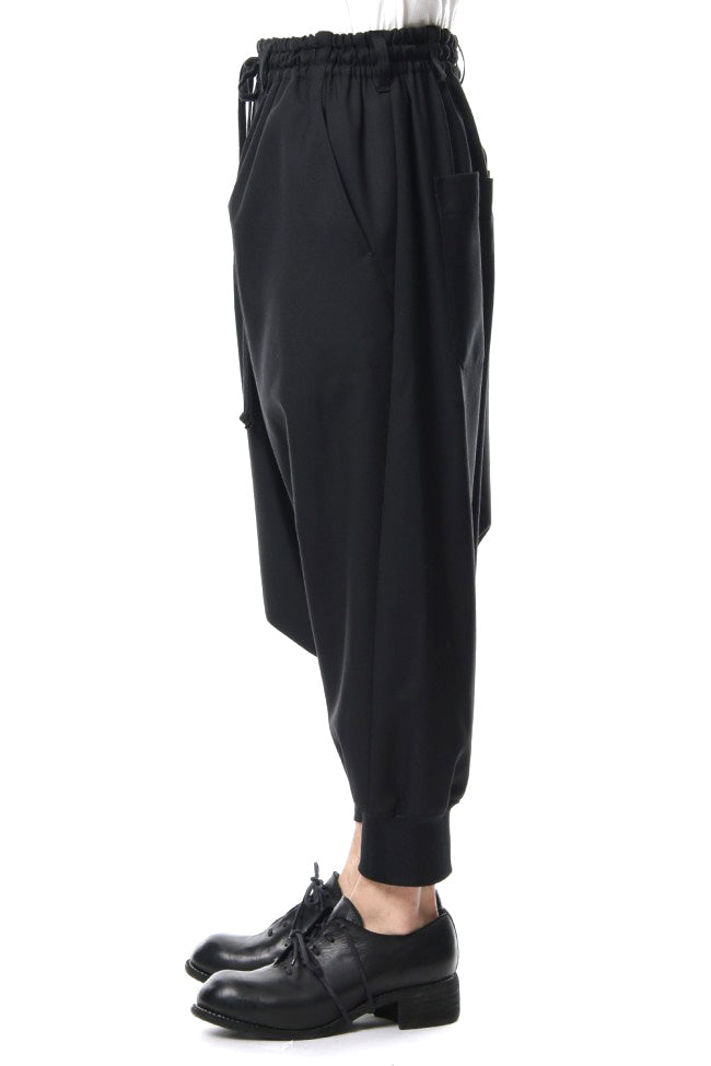 Hem rib line sarrouel pants
