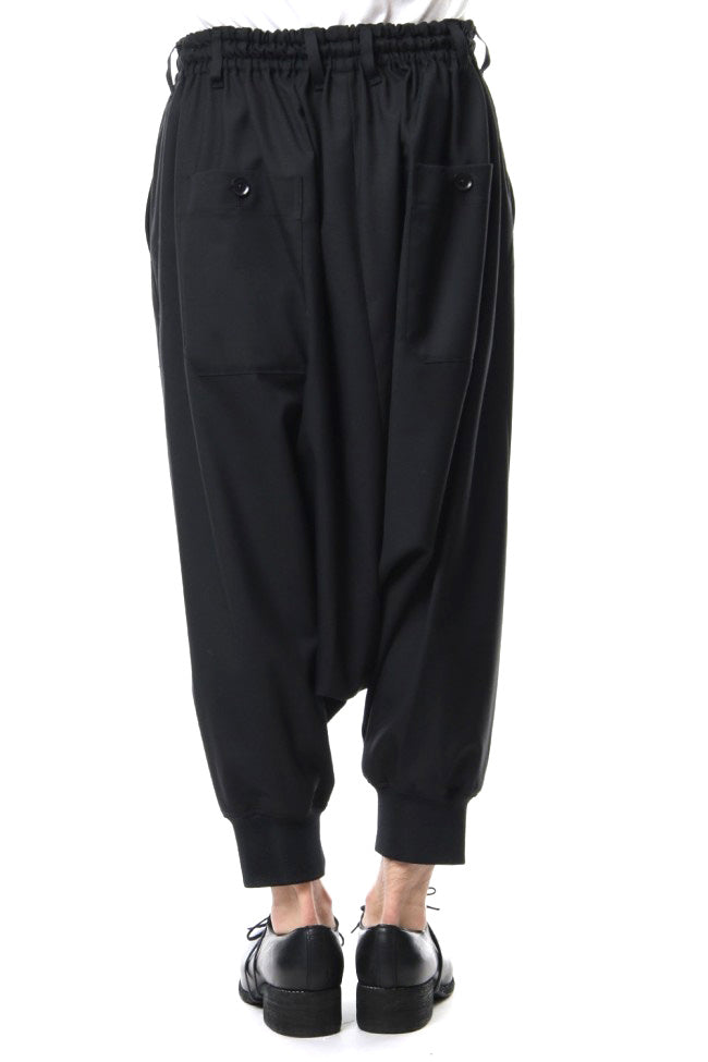 Hem rib line sarrouel pants