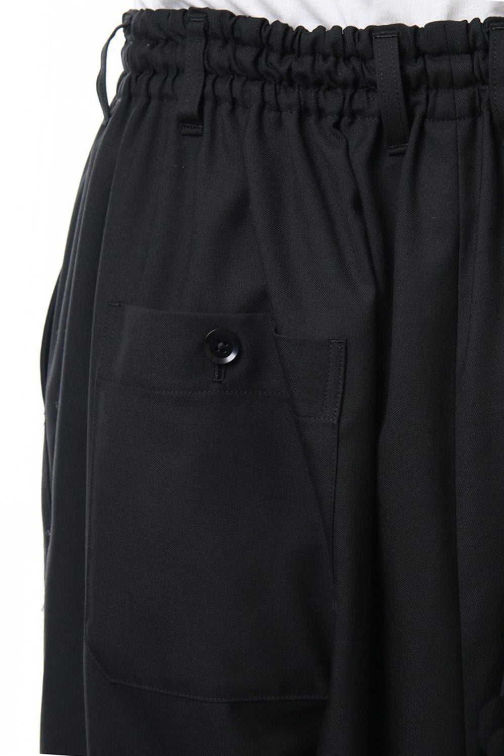 Hem rib line sarrouel pants