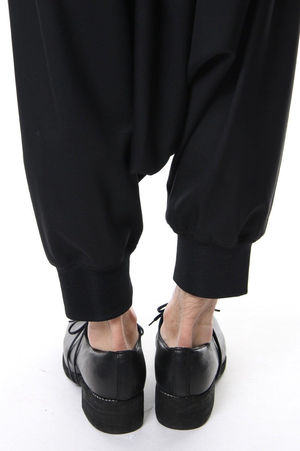 Hem rib line sarrouel pants