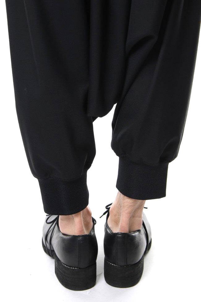 Hem rib line sarrouel pants