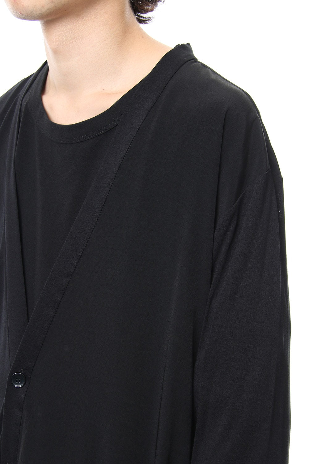 Asymmetric cardigan