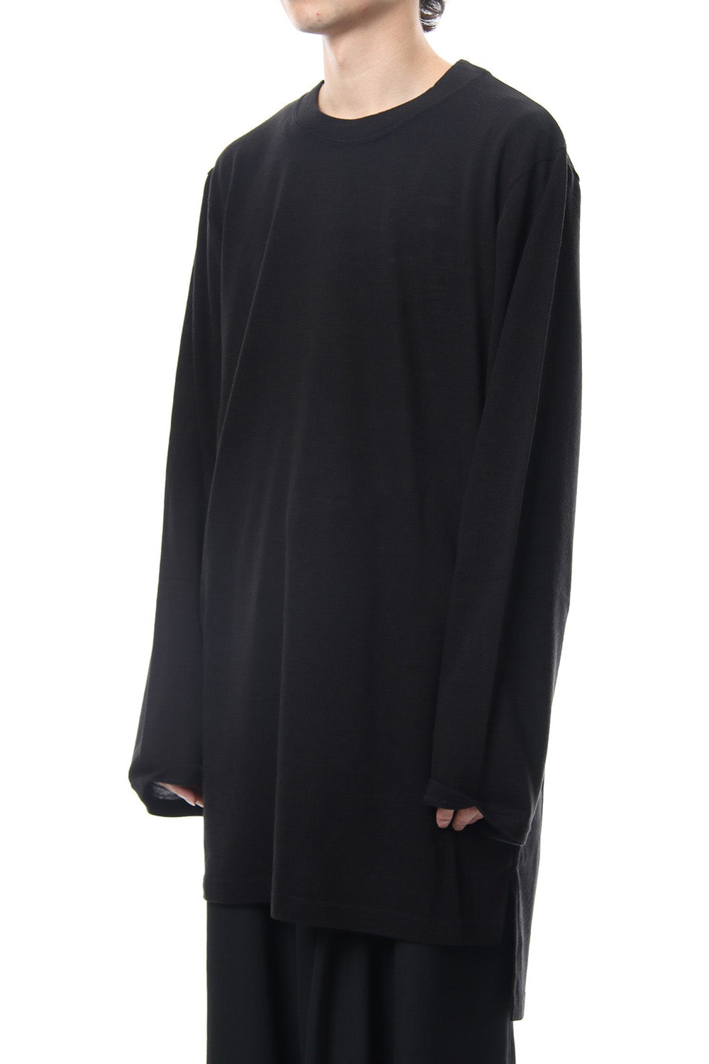 Asymmetric Long Sleeve Cut Sew