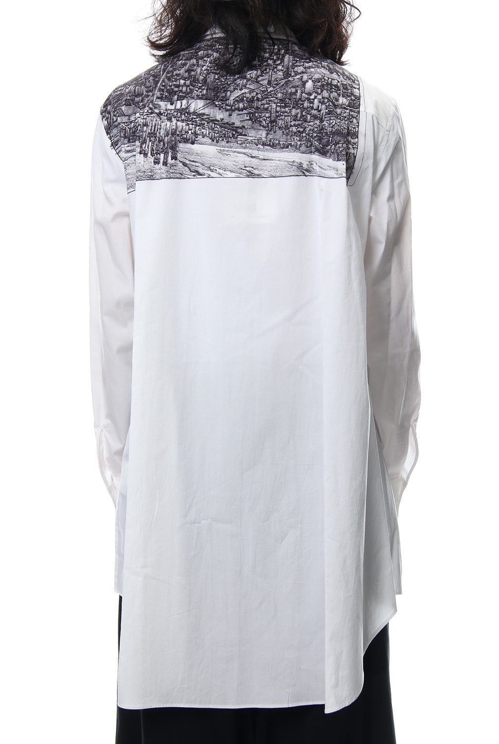 Neck Cutting Shirt Ghost In The Shell - Ground Y