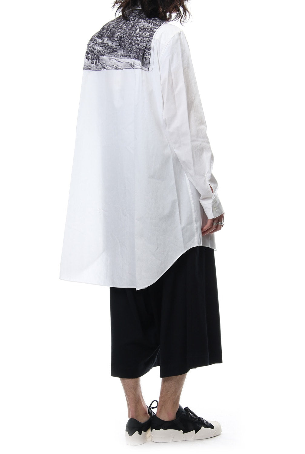 Neck Cutting Shirt Ghost In The Shell - Ground Y