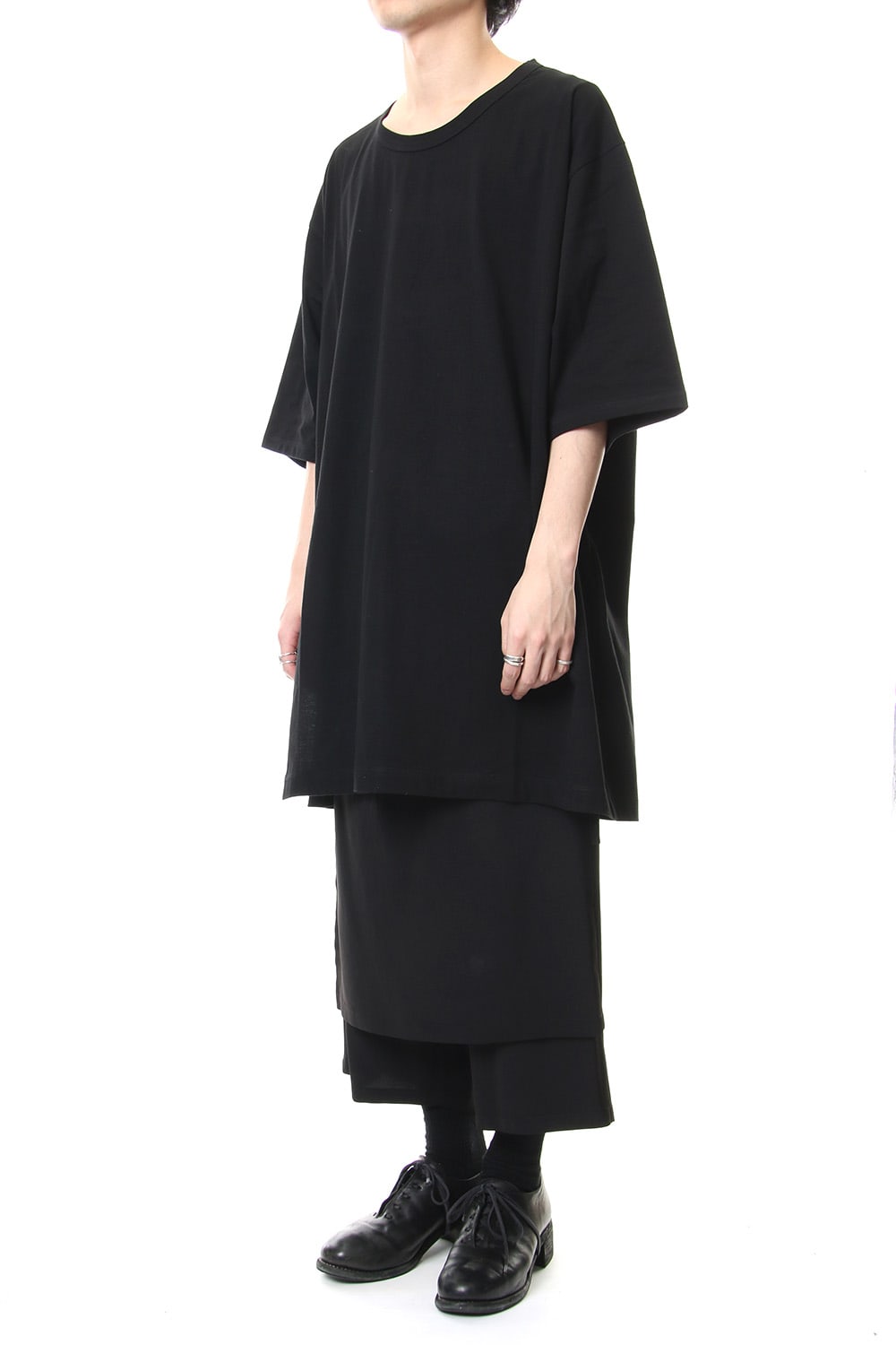 Jumbo Short Sleeve T Black