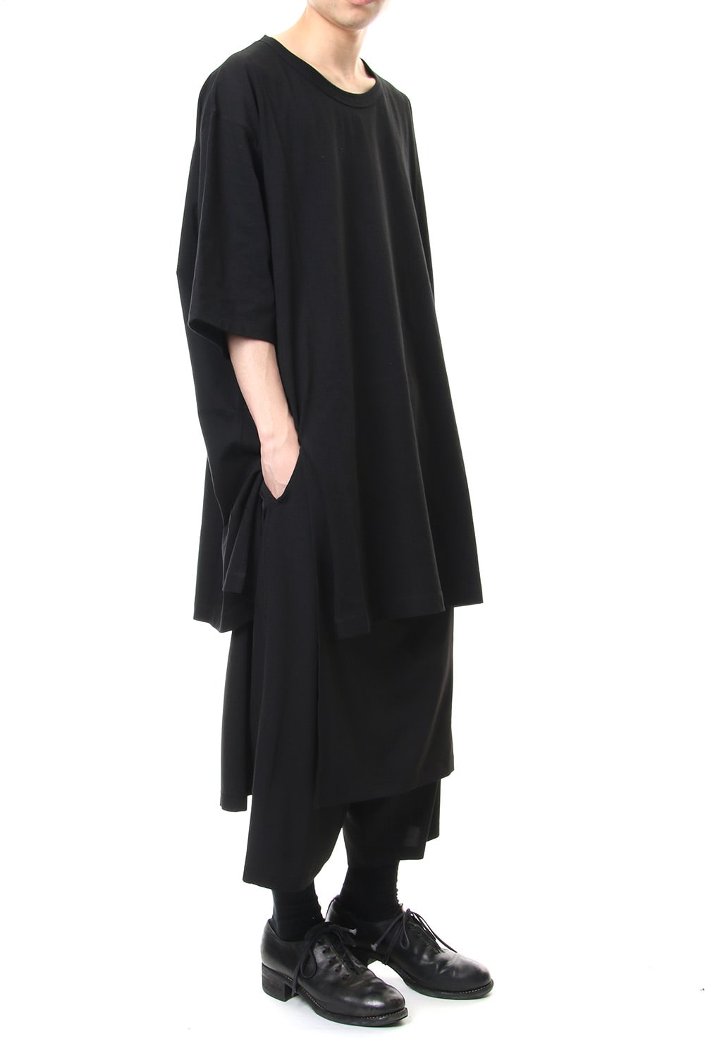 Jumbo Short Sleeve T Black