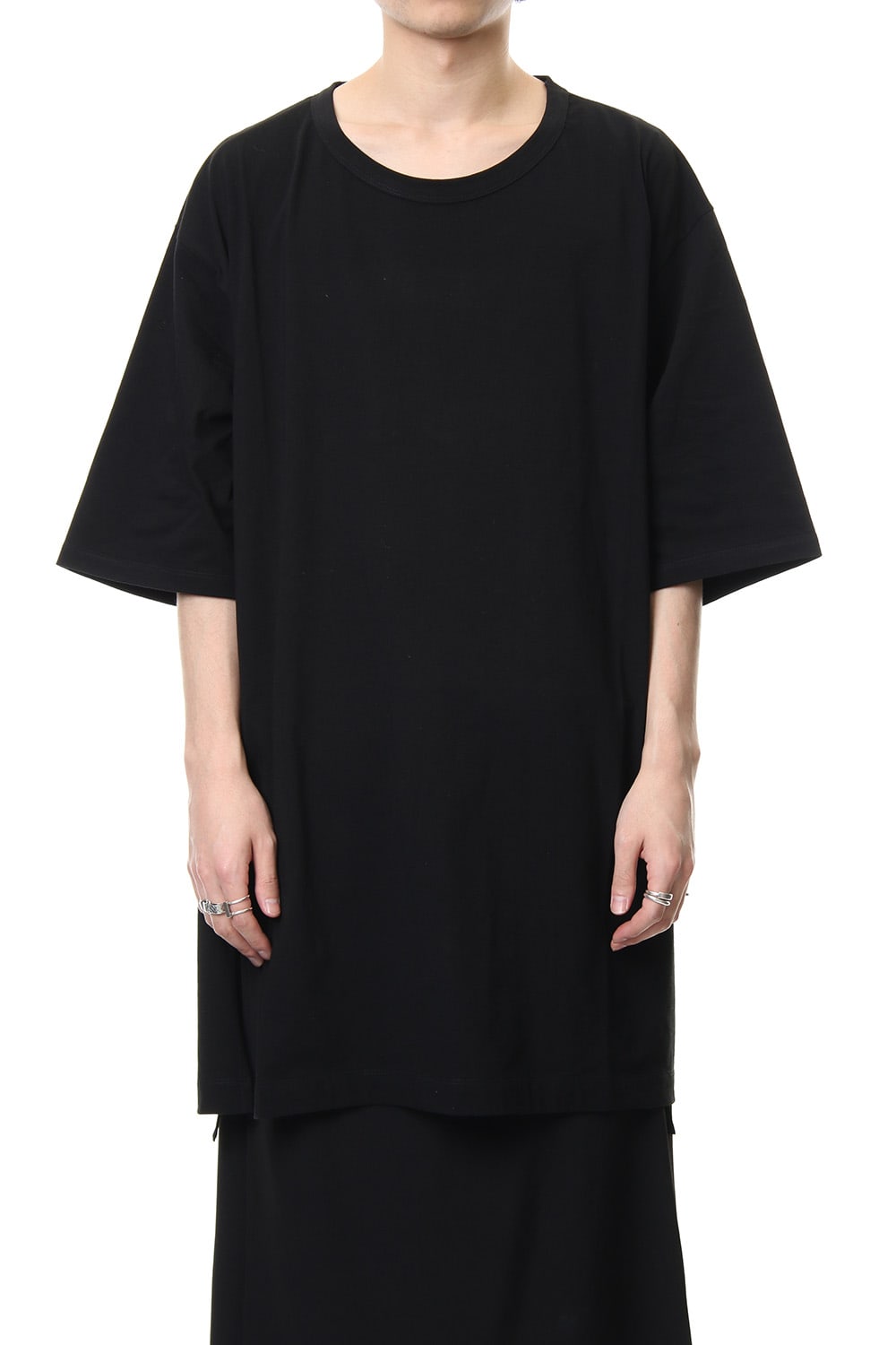 Jumbo Short Sleeve T Black