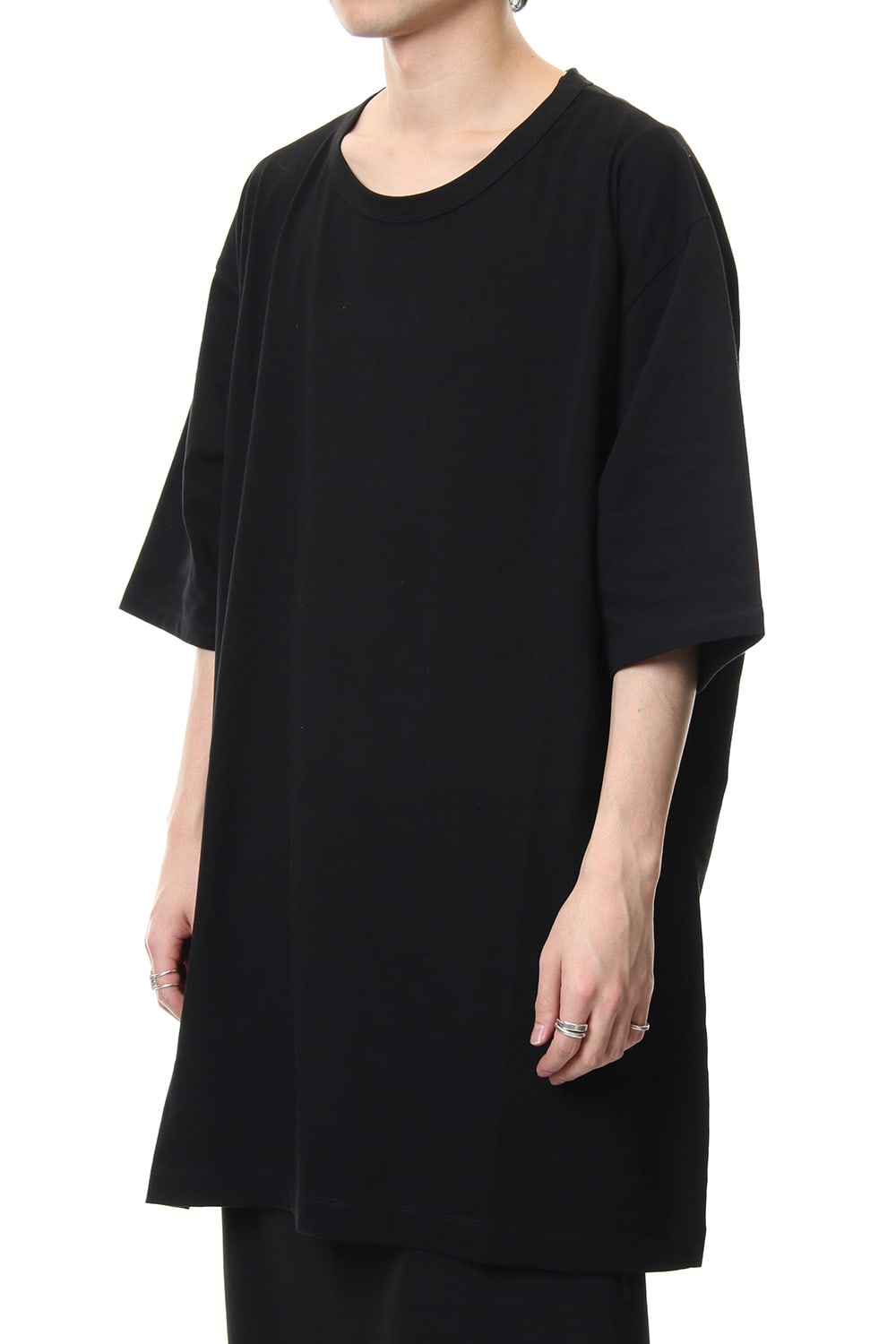 Jumbo Short Sleeve T Black