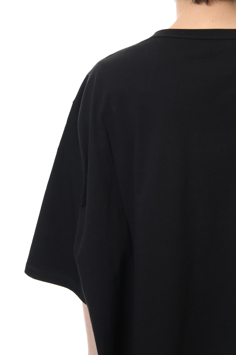 Jumbo Short Sleeve T Black