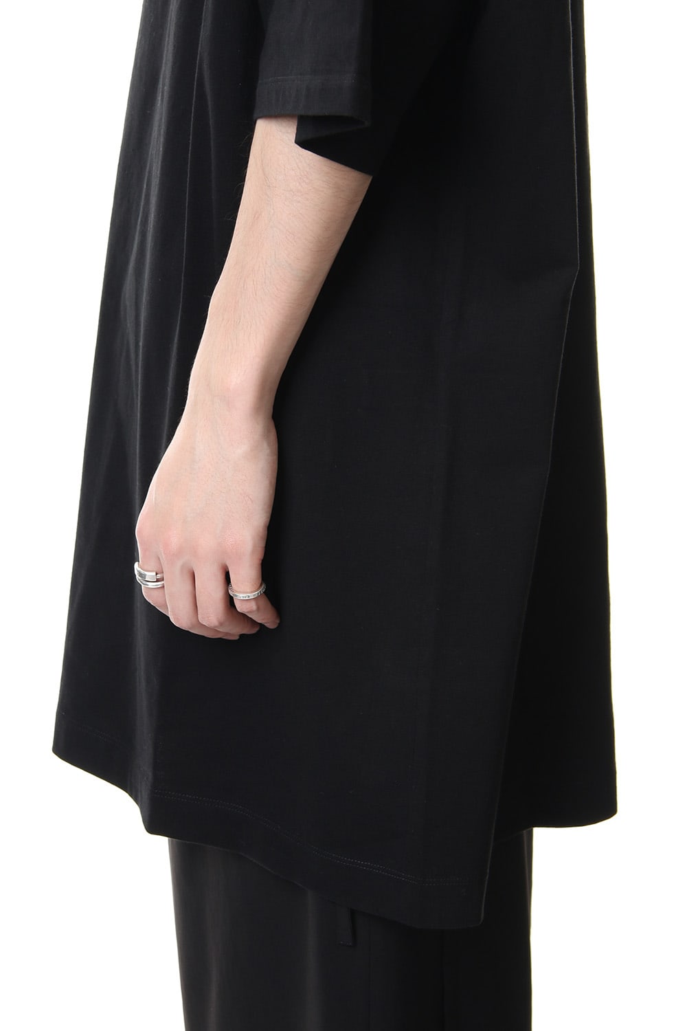 Jumbo Short Sleeve T Black