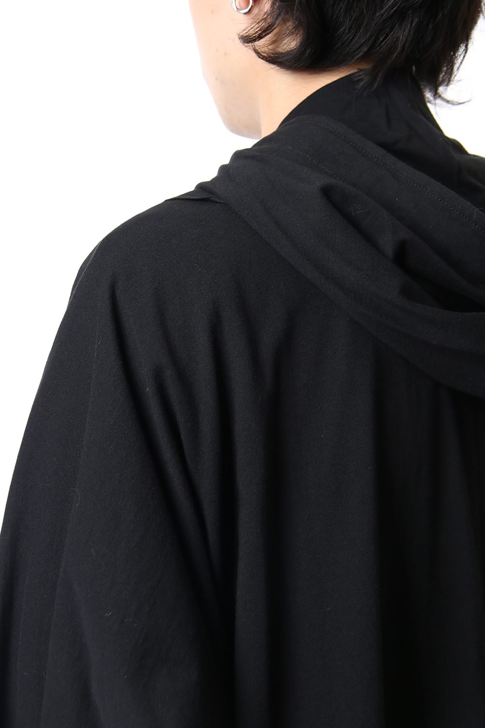 オープンフロント ビッグ ドレス ウィズ フード