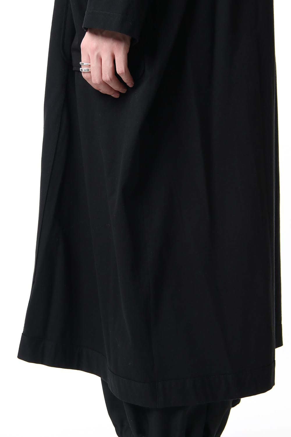 オープンフロント ビッグ ドレス ウィズ フード