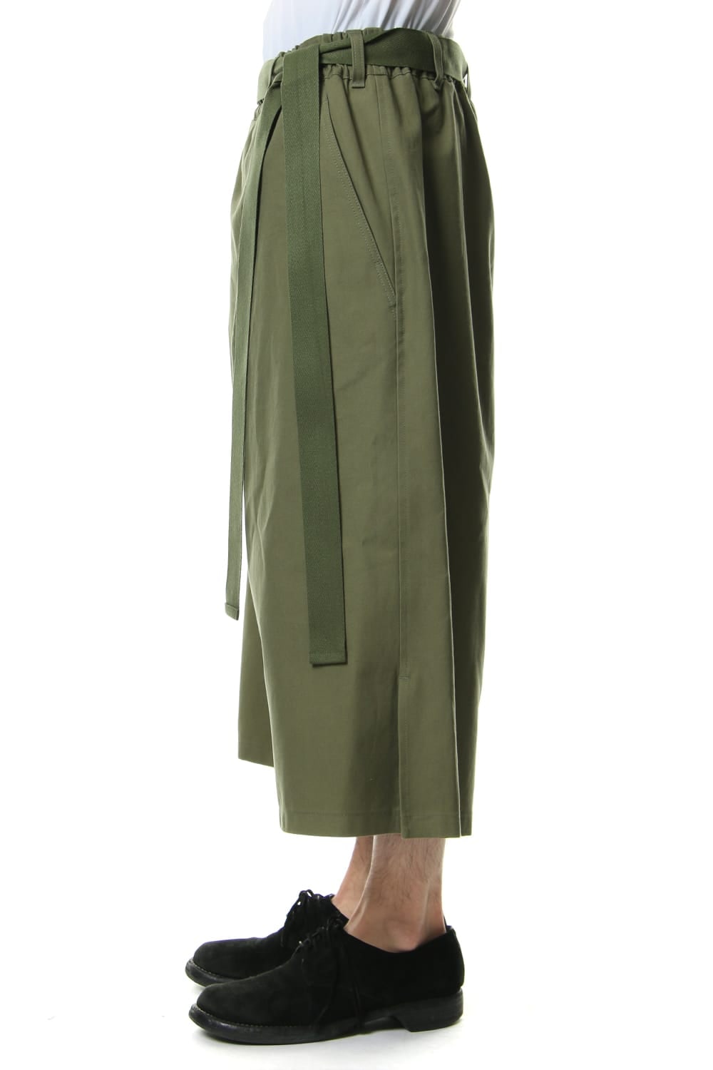 Left wrap pants Kahki