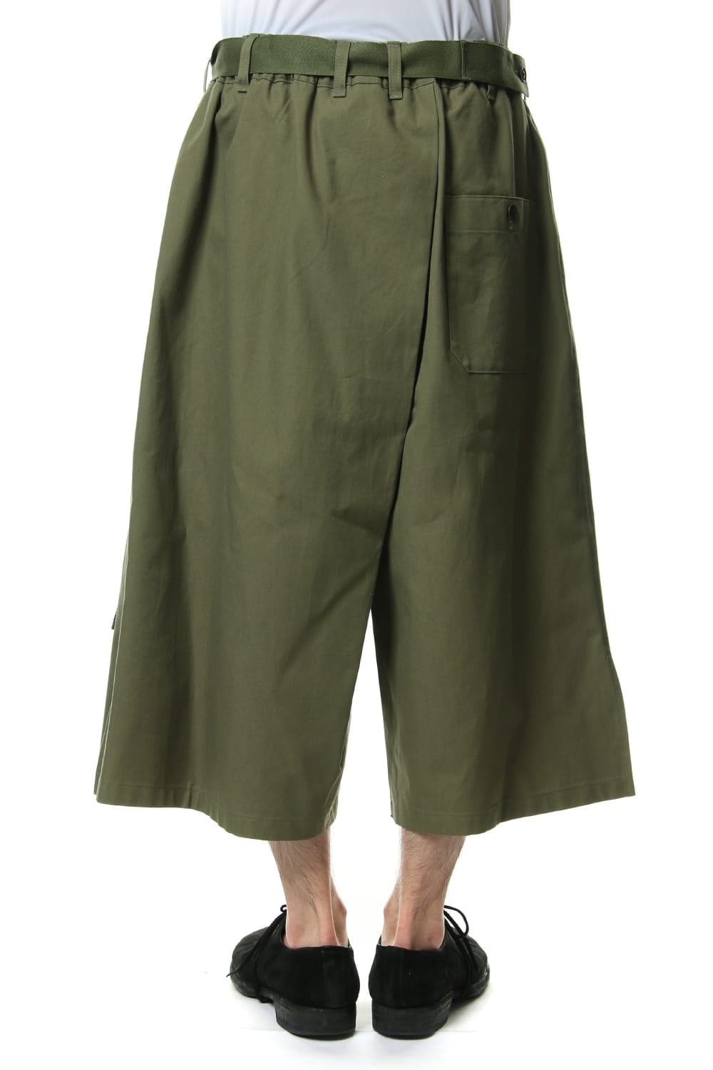 Left wrap pants Kahki