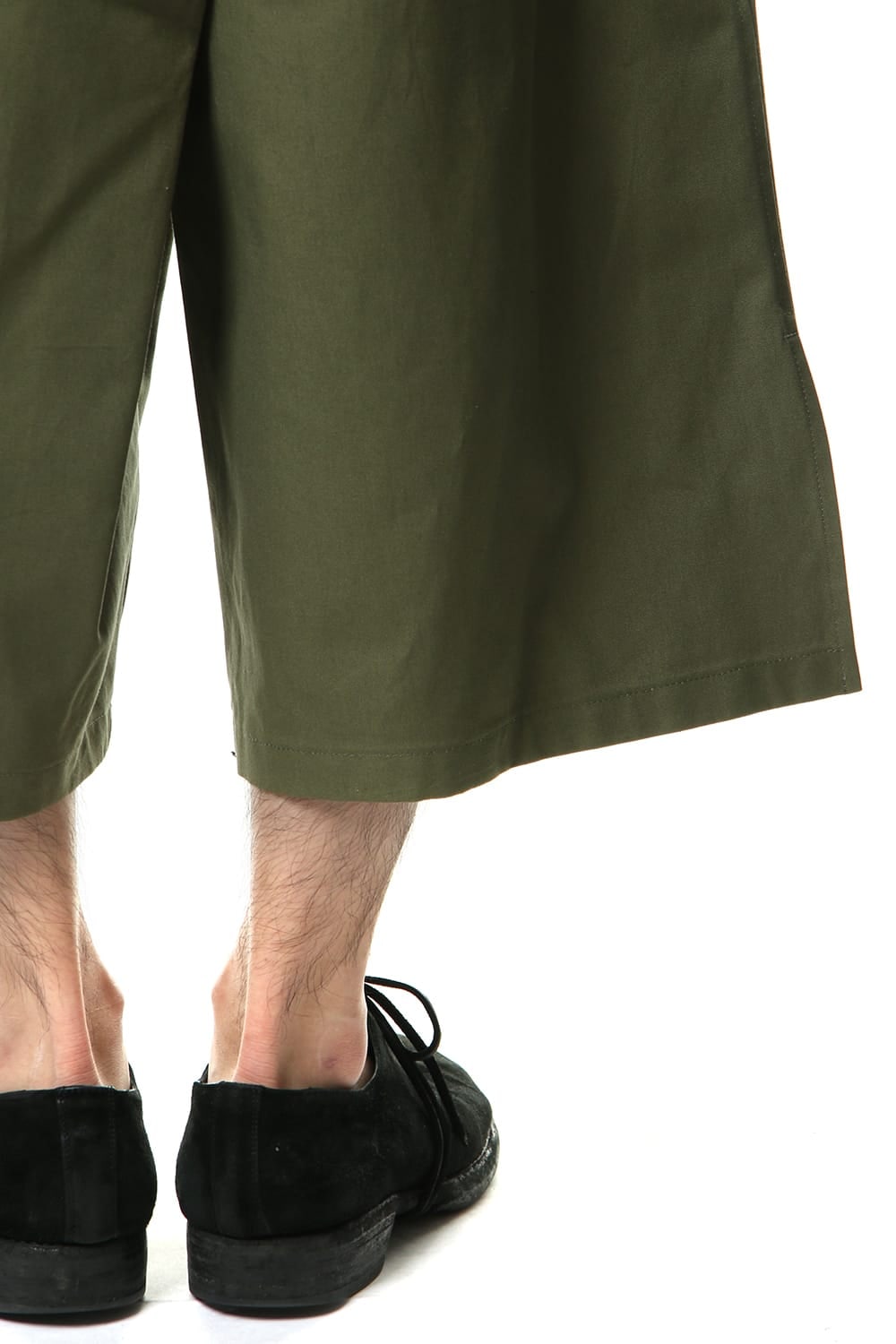 Left wrap pants Kahki