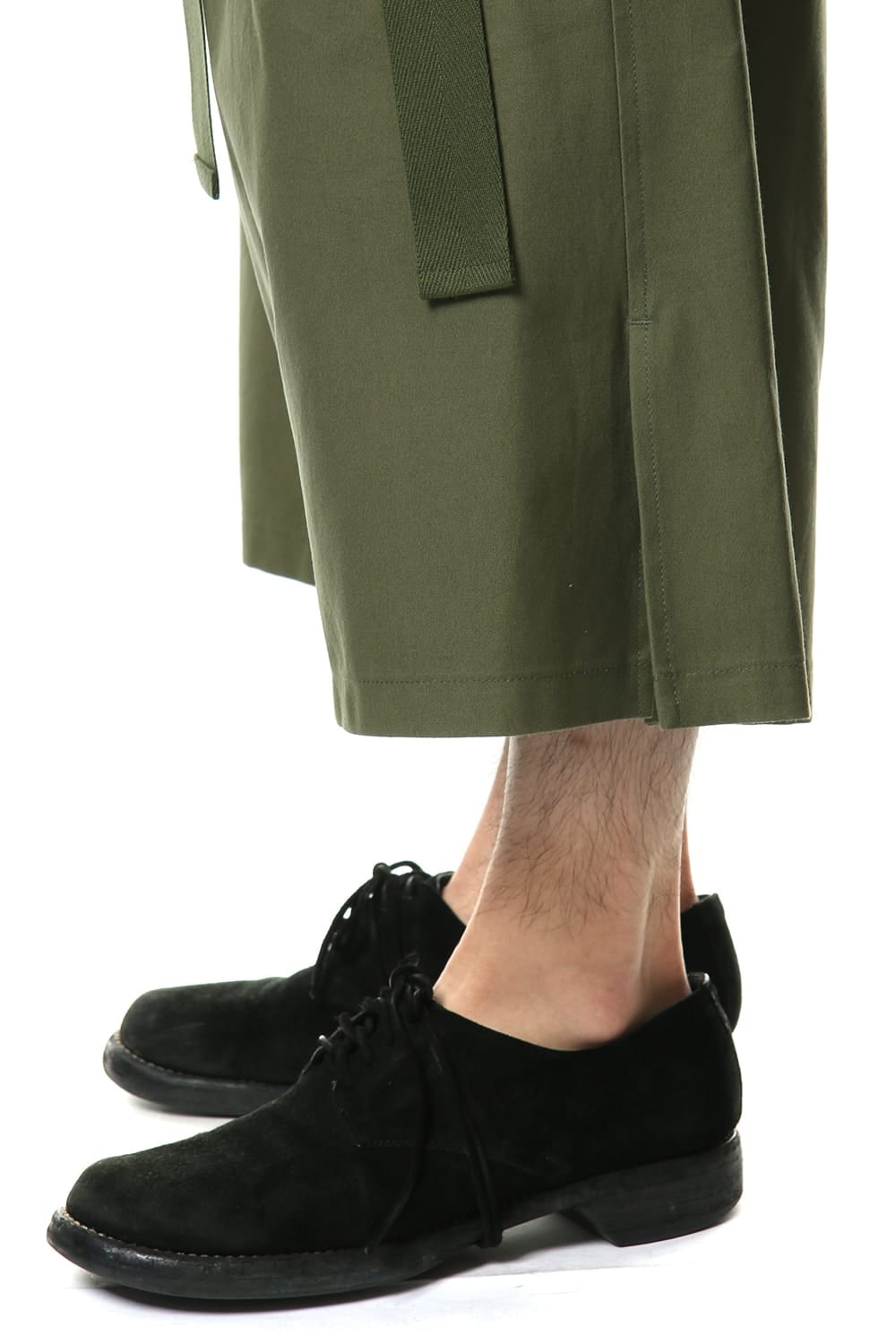 Left wrap pants Kahki