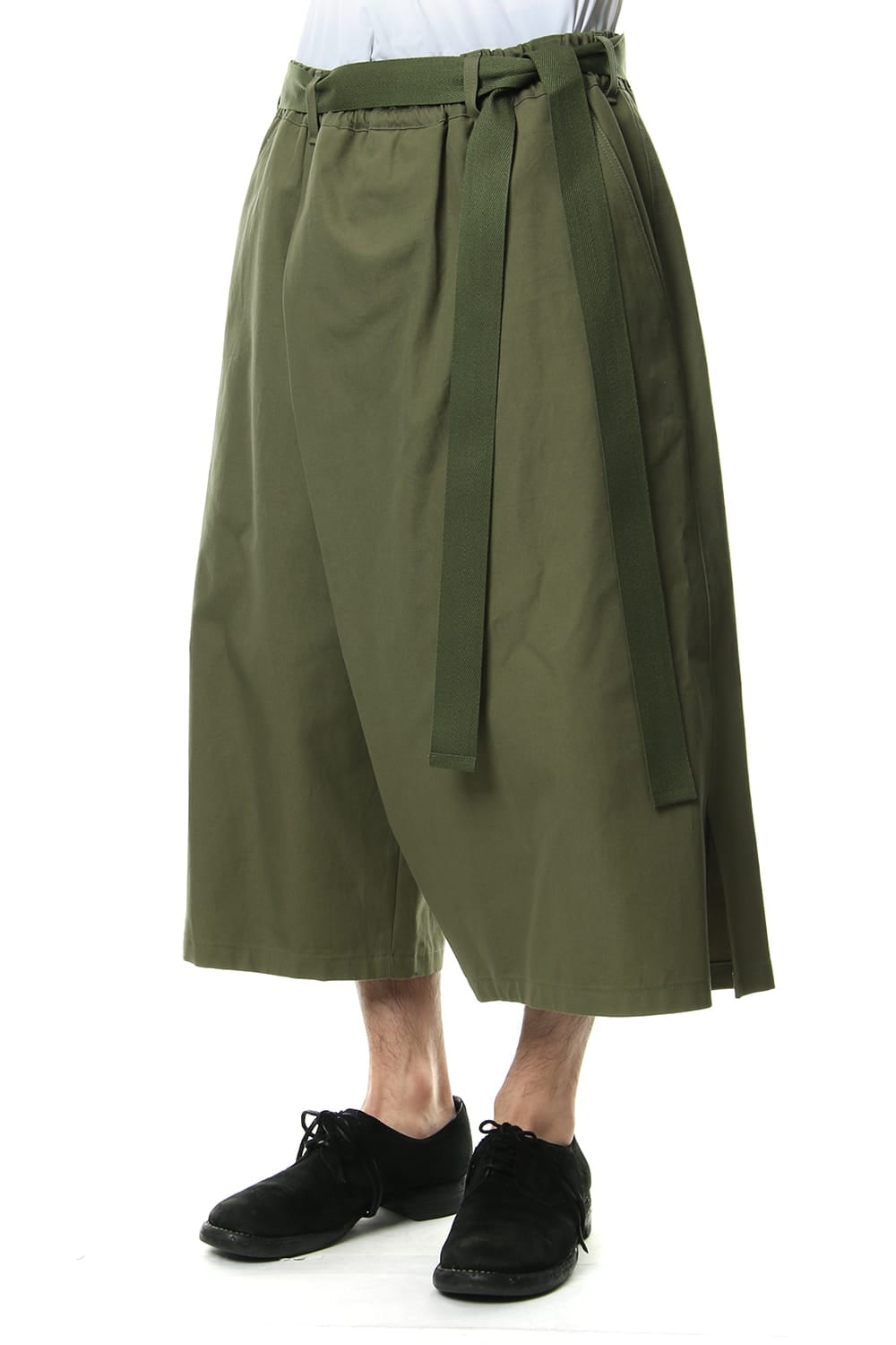 Left wrap pants Kahki