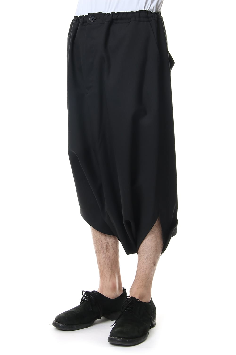 Inseam Butterfly Open Short Sarouel Pants