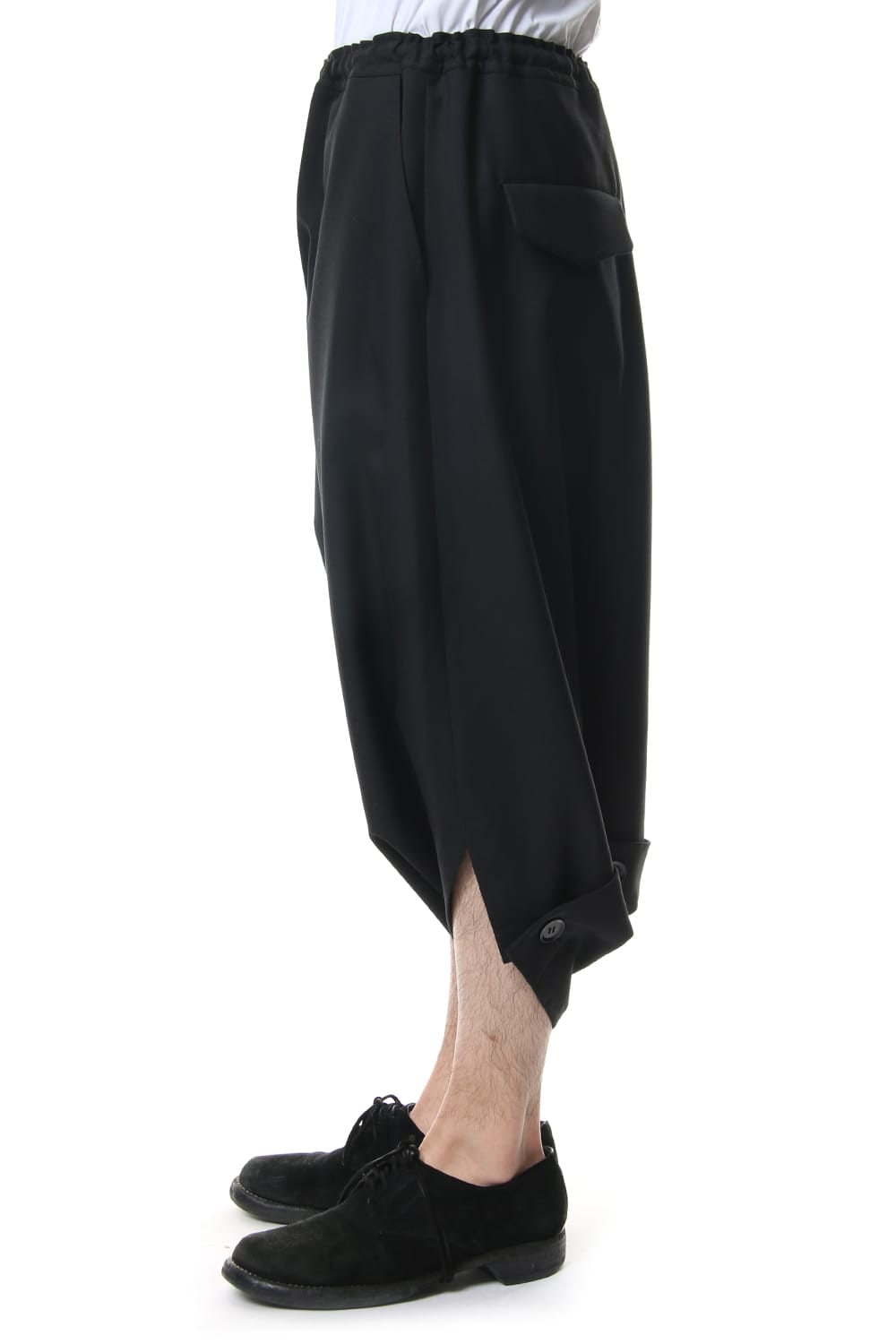 Inseam Butterfly Open Short Sarouel Pants