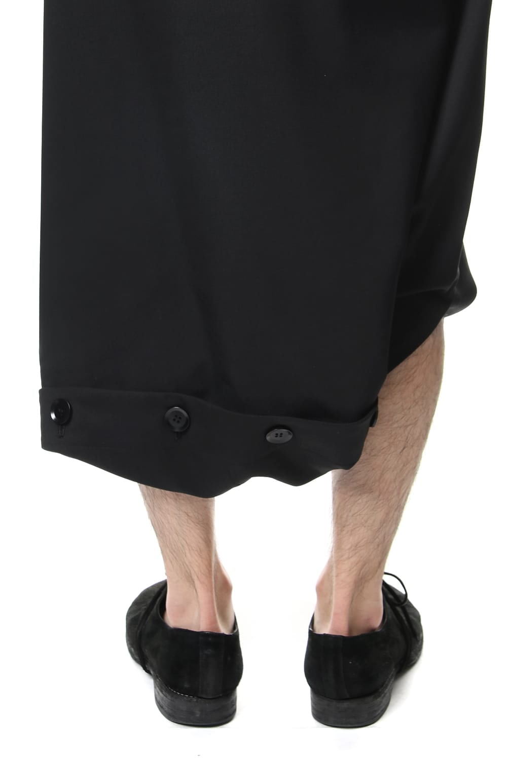 Inseam Butterfly Open Short Sarouel Pants