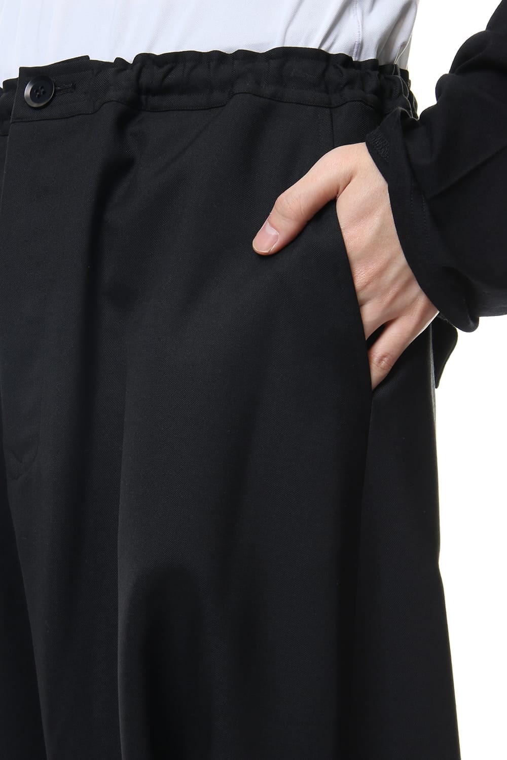 Inseam Butterfly Open Short Sarouel Pants